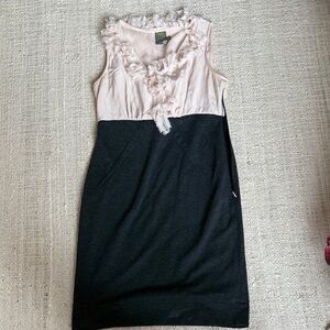 Taylor Pink and Black Mini Dress